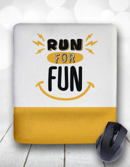 Run For Fun Bilek Destekli Mouse Pad