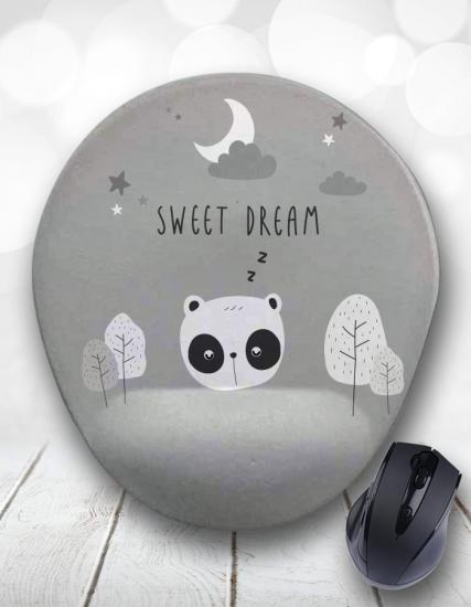 Sweet Dream Panda Bilek Destekli Mouse Pad